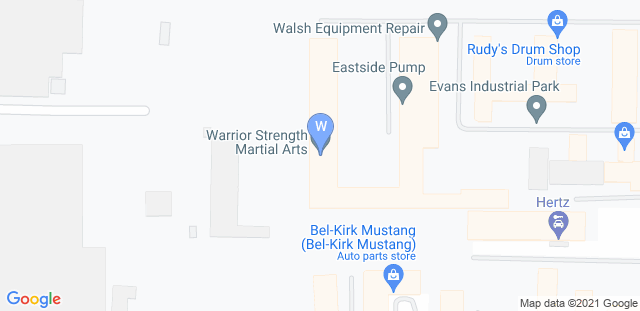 Map to WARRIOR STRENGTH MARTIAL ARTS